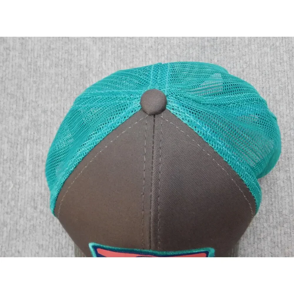 Colorado Trucker Hat Teal Mesh Back Unisex Cap
